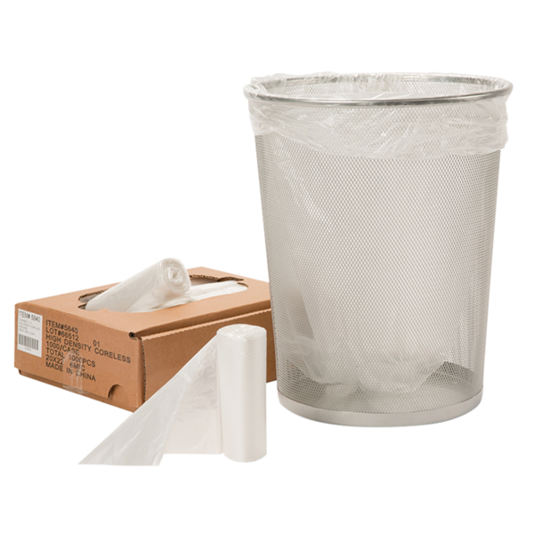 Gusspak Rubbish Bags Natural Clear Premium 80ltr Carton of 250 Bags Suits  72Ltr, 75Ltr as well. - Melbourne Office Supplies