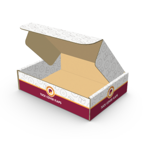Mailer Box With Tuck Cover Flaps