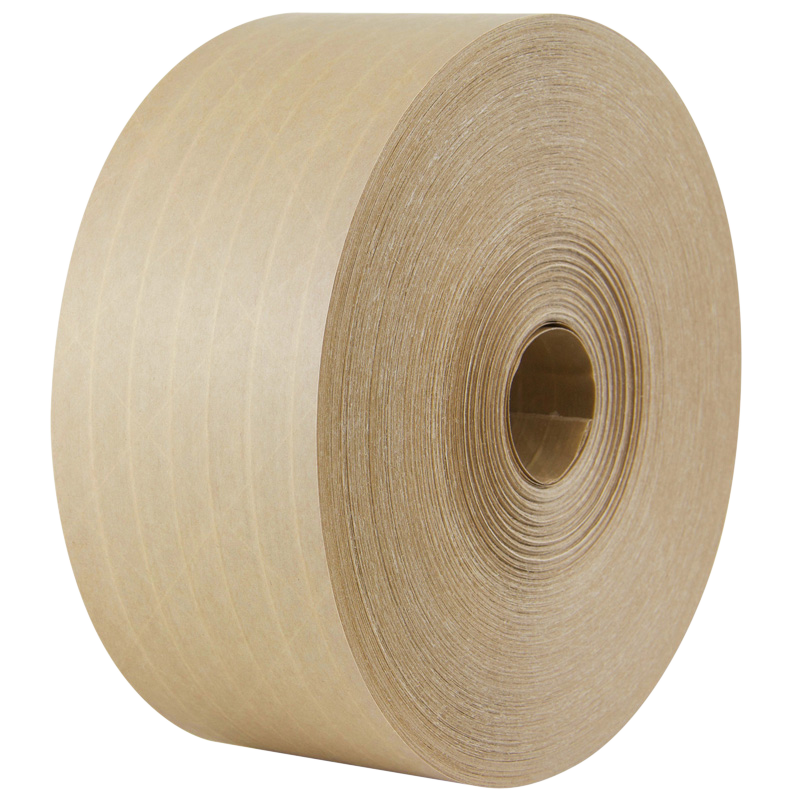 Reinforced Water Activated Gum Tape 3 X 450', Natural Color- 10