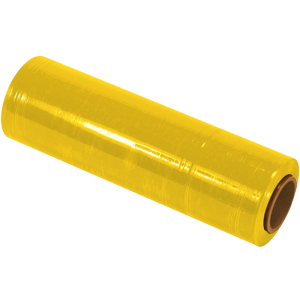 Tinted Yellow Machine Cast Hand Stretch Wrap 20"x5000' 80
