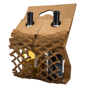 Corrugated Bottle Shipper Inserts