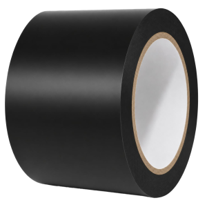Regular Black Floor Marking Tape 3"