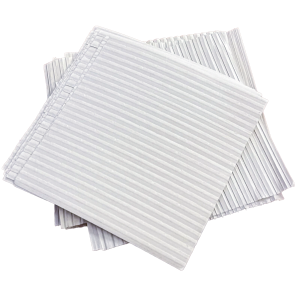 4 X 5/32" Plastic/Paper White Gang Ties
